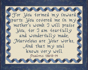 I Will Praise You Psalms 139:13-14